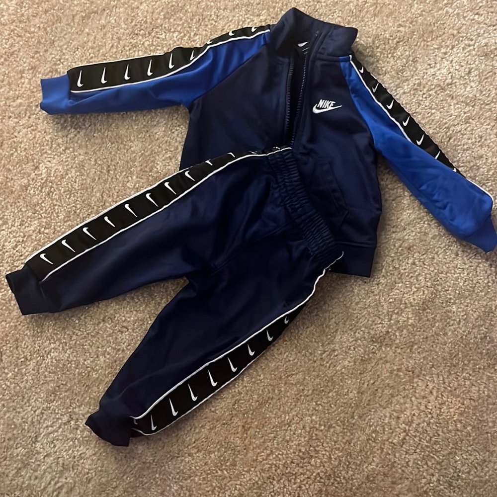 Dark Blue Nike Track Suit